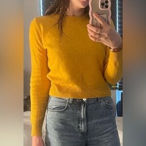 Reformation marigold sweater